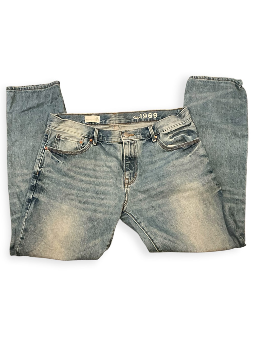 Gap Light Blue Women's Boyfriend Jeans - Faded Wash